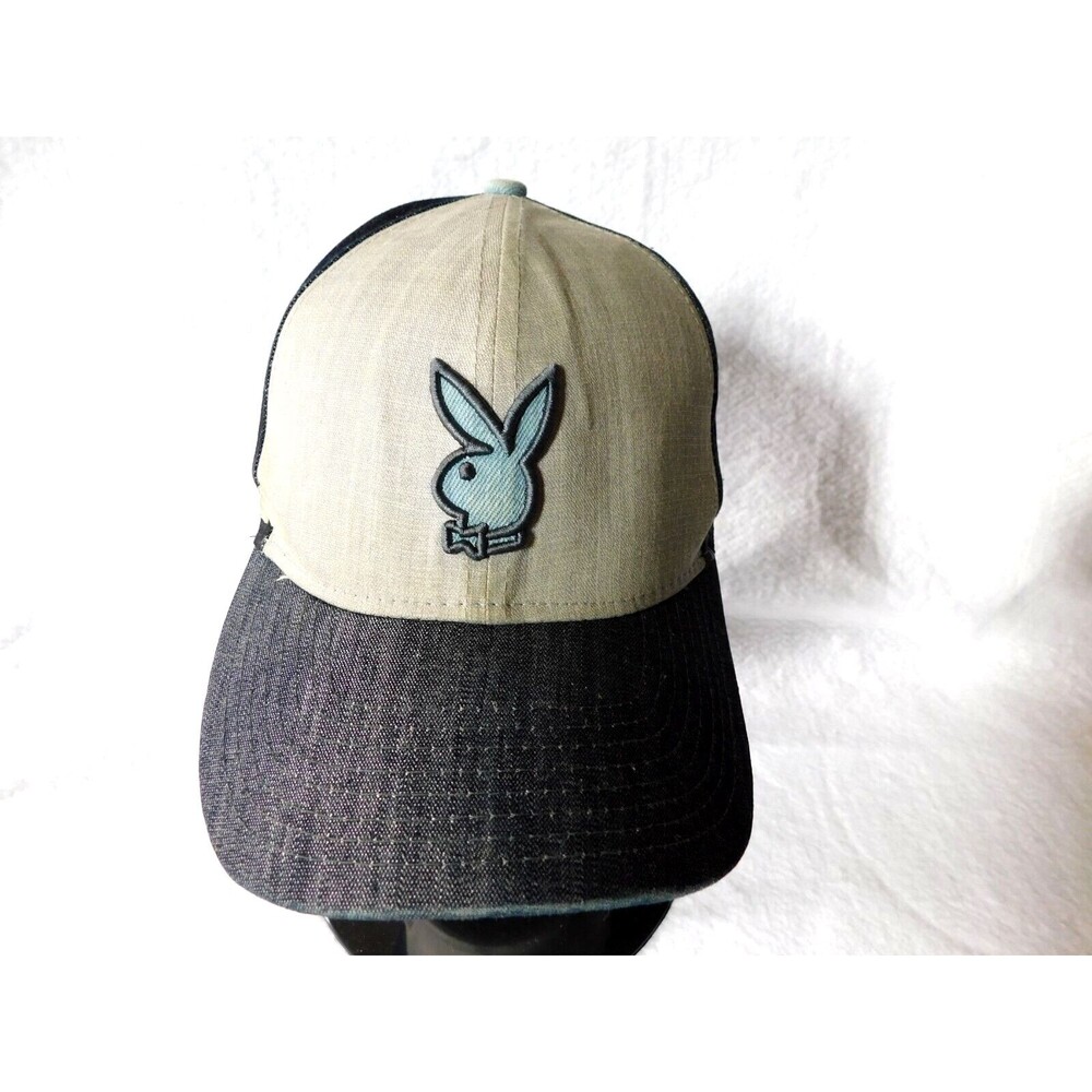 Rare Denim Combo PLAYBOY ALREADY DESIGN CO. Uptown Cut Hat 100% Cotton